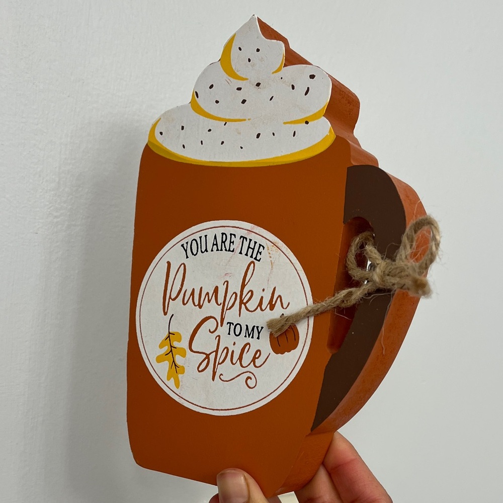 Pumpkin Spice Wall Decor